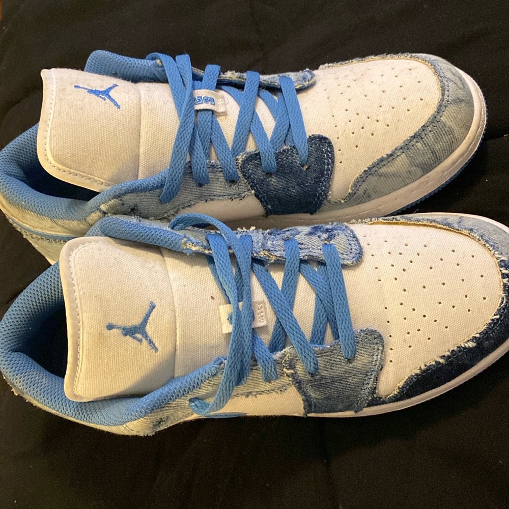 Blue and Denim Air Jordan 1’s